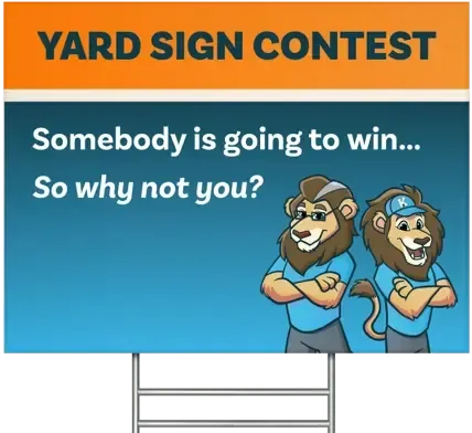 Yard Sign Contest